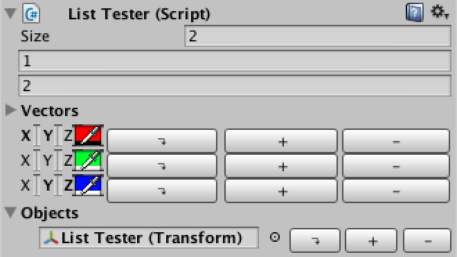 Custom List, a Unity C# Editor Tutorial