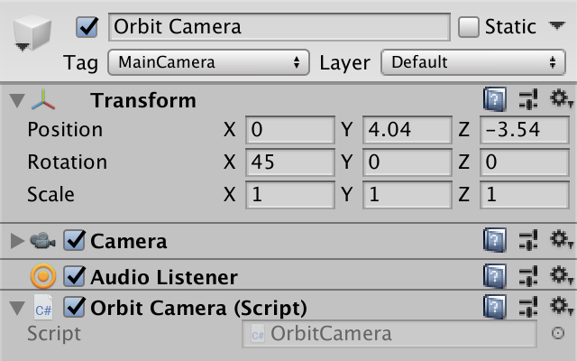 How would I set camera mode to only the default one? - Scripting